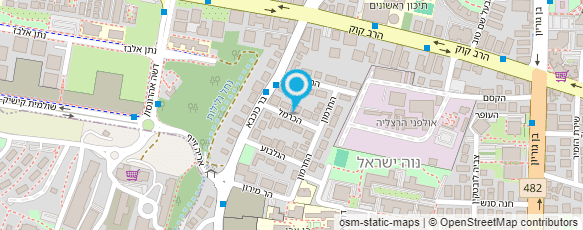 מפת הגעה אל רז מיזוג אוויר ותיקון