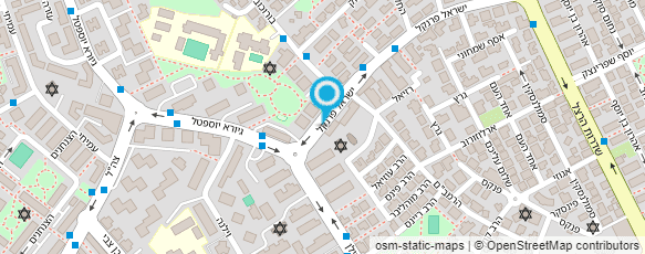 מפת הגעה אל א. יוסף מנעולים