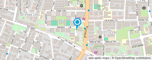 מפת הגעה אל אהרונסון ענת