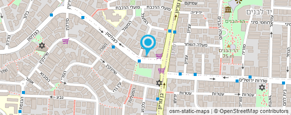 מפת הגעה אל עו"ד ורד משומר