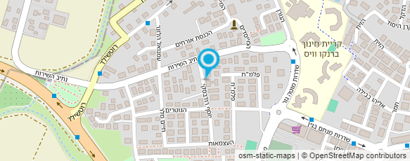 מפת הגעה אל יעל זיידל - טיפול באמנות