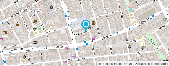 מפת הגעה אל עו"ד יצחק ראובן