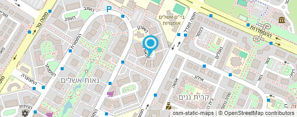 מפת הגעה אל מגע של אהבה - עיסוי רפואי