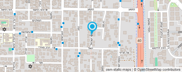 מפת הגעה אל א.ד אלומיניום