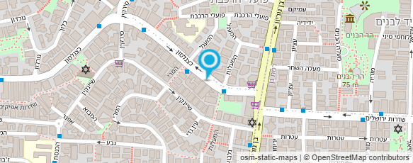 מפת הגעה אל מתן שירותי ניטור והדברת מזיקים