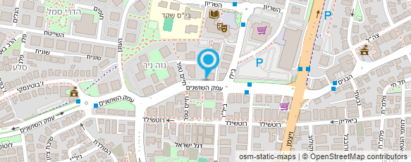 מפת הגעה אל עו"ד  דויטש יפעת