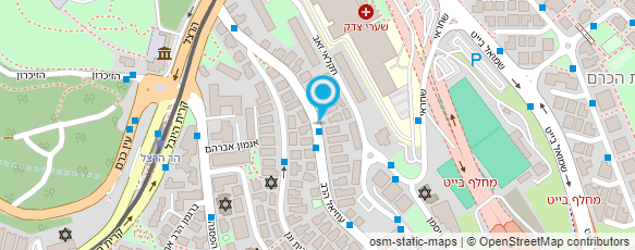 מפת הגעה אל עו"ד אצור אסף