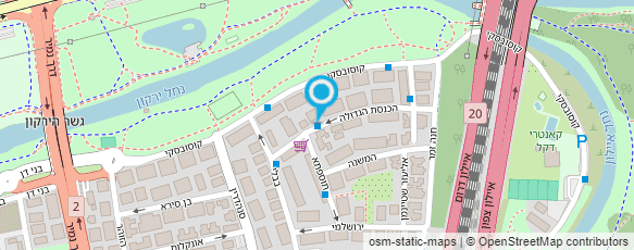 מפת הגעה אל בית כנסת אהבת אחים בבלי