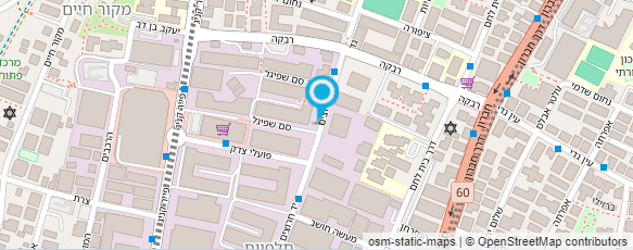 מפת הגעה אל כפיר בנימיני סוכן ביטוח