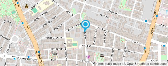 מפת הגעה אל רובי טכנאי גז