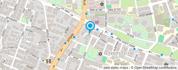 מפת הגעה אל נופית עיצוב גבות