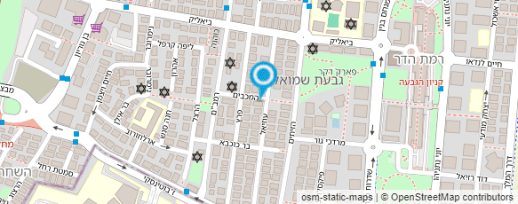 מפת הגעה אל סטודיו ורד