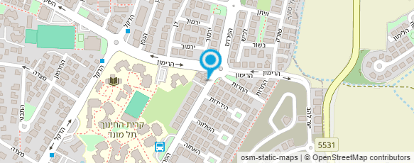 מפת הגעה אל דנה עיצוב ושיקום גבות