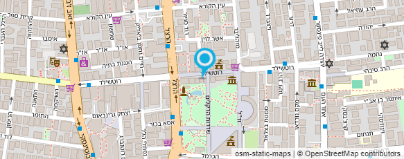 מפת הגעה אל EVITA coffee bar