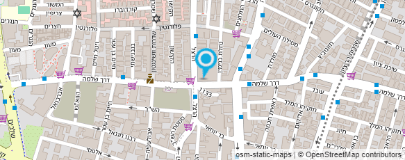 מפת הגעה אל מיאל בורגר miel