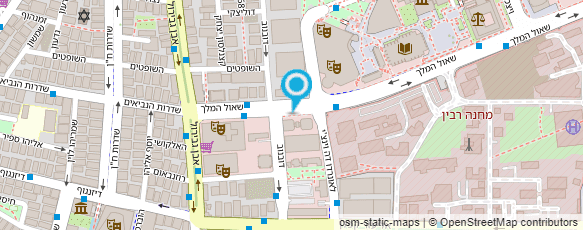 מפת הגעה אל עו"ד אלחייני שחר