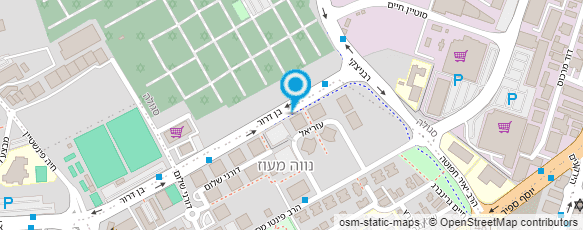 מפת הגעה אל ירין עיצוב שיער