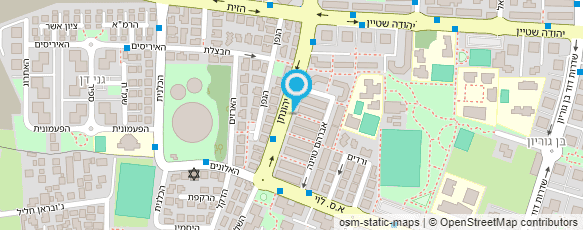 מפת הגעה אל רפאל פוני