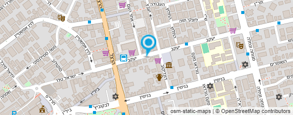 מפת הגעה אל עו"ד גרינברג אדל