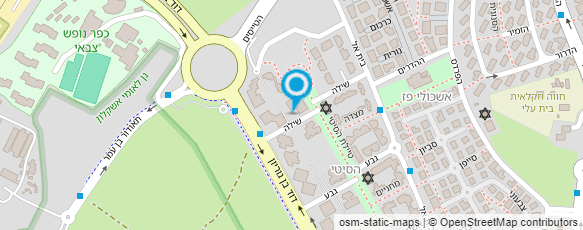 מפת הגעה אל פיצריית בית הזיווה