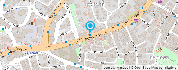 מפת הגעה אל עו"ד שטרית אורלי