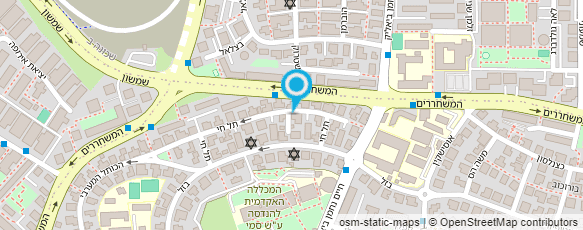 מפת הגעה אל אבירם המנעולן