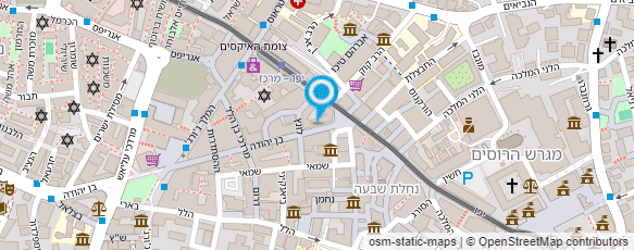 מפת הגעה אל עו"ד ילבוביץ ילנה