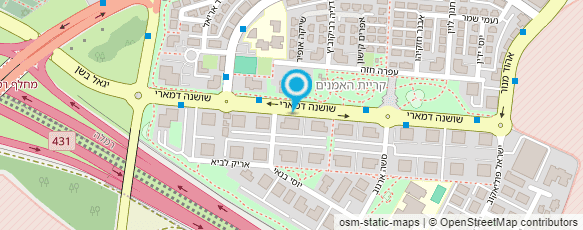 מפת הגעה אל ברוך חיימוב - מעצב שיער