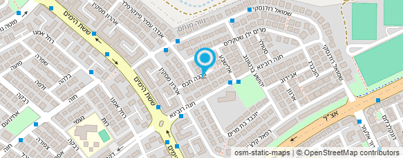 מפת הגעה אל אולגה בניית ציפורניים