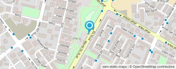 מפת הגעה אל פיצה העמק