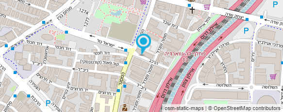 מפת הגעה אל המוסד לייעוץ ביטחוני