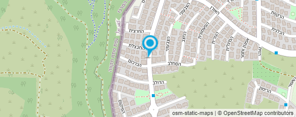 מפת הגעה אל ד"ר יחזקאל גור מזרחי