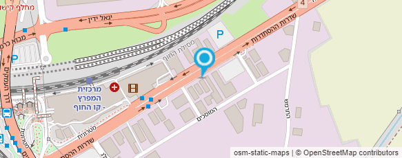 מפת הגעה אל המרכז הוסקולרי פרופ' סטראזשינסקי יוסף