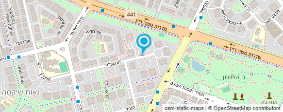 מפת הגעה אל נטלי גבאי איפור ושיער מפת הגעה אל נטלי גבאי איפור ושיער