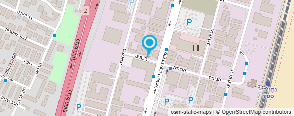 מפת הגעה אל מעבדת שיניים אריאל