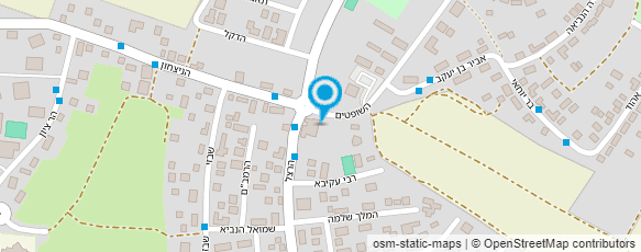 מפת הגעה אל פיצה שפע וברכה גן יבנה