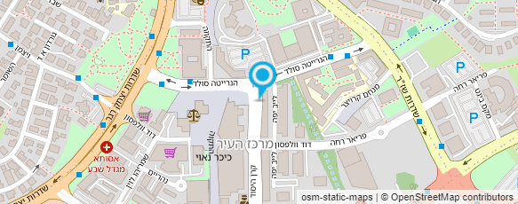 מפת הגעה אל משרד עורכי דין - שלמה אסידון