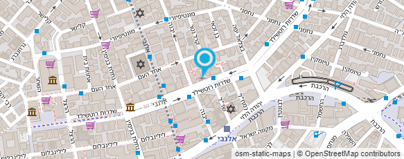 מפת הגעה אל Jackie's bar pizza