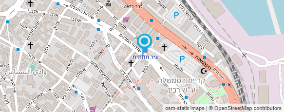 מפת הגעה אל רחיצת המגינים