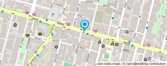 מפת הגעה אל מוניות V.I.P רעננה עד 6 מקומות