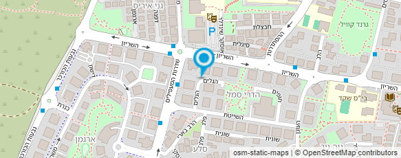 מפת הגעה אל אלהרר חיה-אנגלית