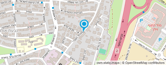 מפת הגעה אל פסחוב דוד