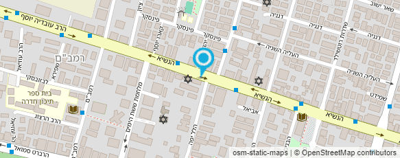 מפת הגעה אל שיר מלכה - קוסמטיקס