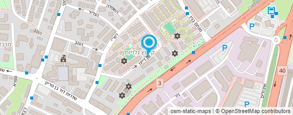 מפת הגעה אל מסגריית דן