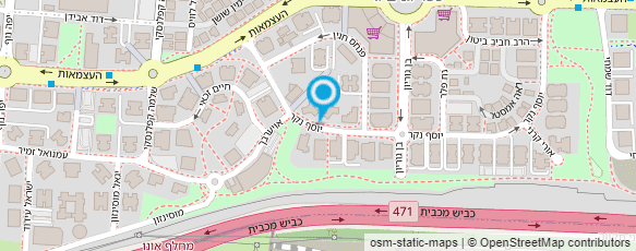 מפת הגעה אל ילין לנדוור - מאפרת מקצועית