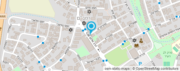 מפת הגעה אל מנעולים זה אנחנו