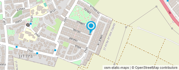 מפת הגעה אל חני דיקטור - איפור קבוע