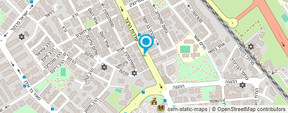 מפת הגעה אל לימור עמר - איפור קבוע