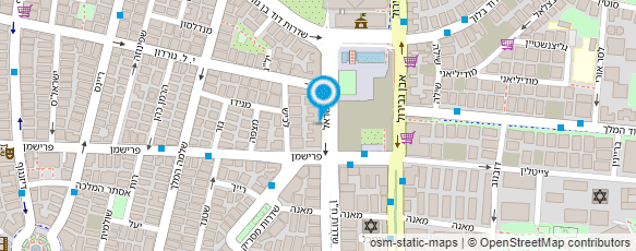 מפת הגעה אל פיצה ארציאלי