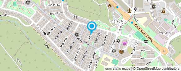 מפת הגעה אל גן שקד